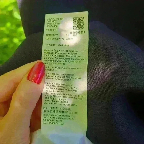 NWOT Hugo Boss Colorblock dress size 4 - Picture 17 of 17